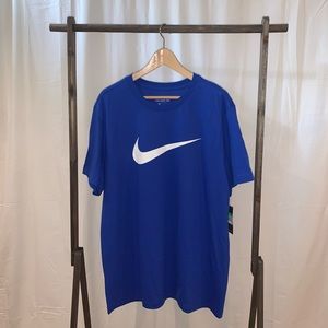 Nike Classic Swoosh Tee Blue